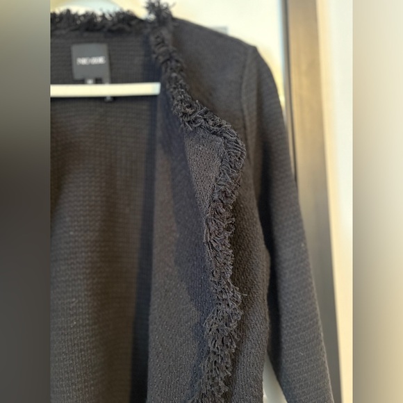 Nic+Zoe Fringe Mic Knit Open Front Jacket - Picture 7 of 17